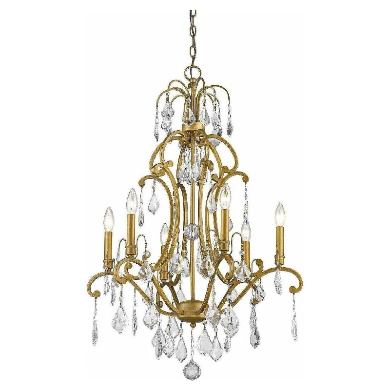 Chandeliers with Colored Glass for a Splash of ColorChandeliers with Colored Glass for a Splash of ColorClaire Chandelier