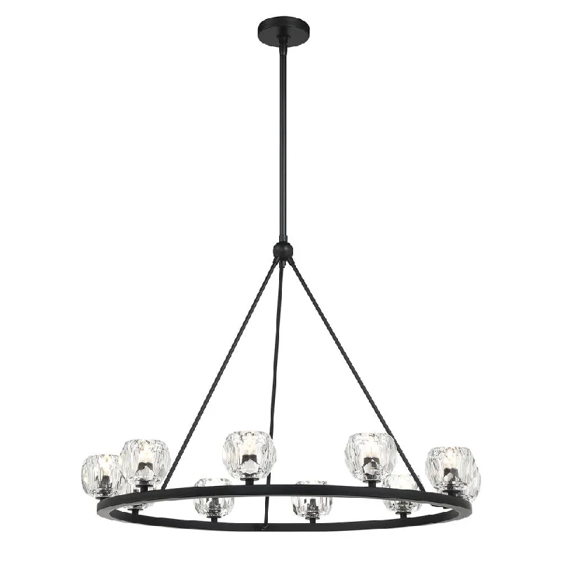 Chandeliers with Metal Frames in Black FinishChandeliers with Metal Frames in Black FinishAragon 10 Light Matte Black Chandelier Chandeliers with Metal Frames in Black FinishChandeliers with Metal Frames in Black FinishAragon 10 Light Matte Black Chandelier
