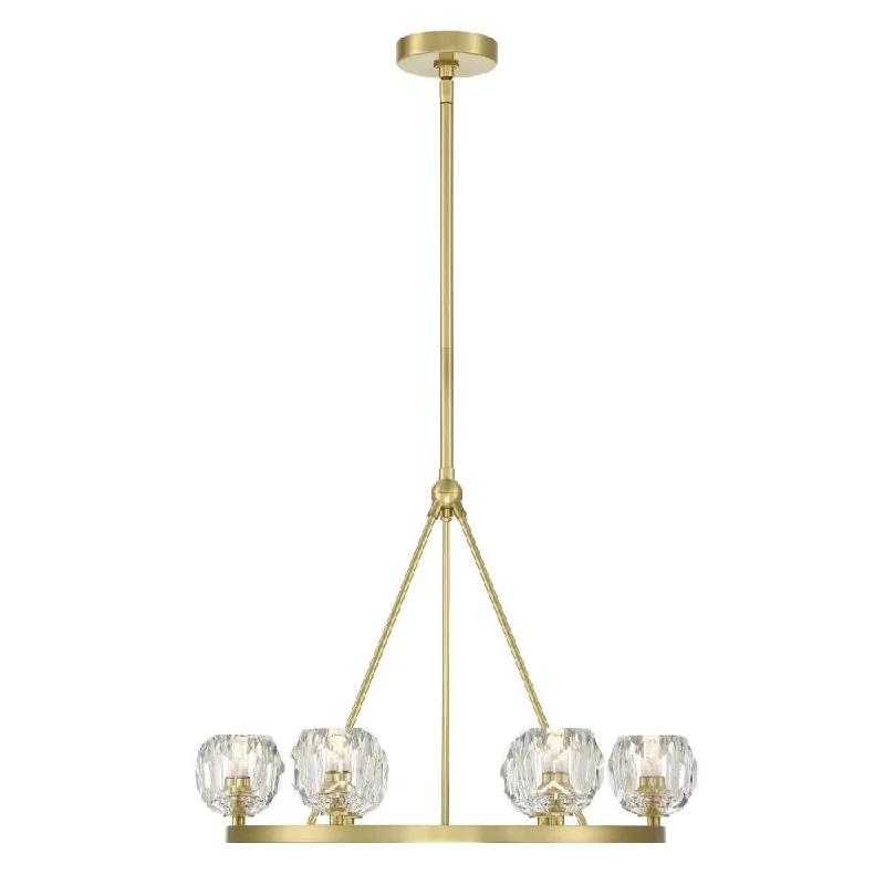 Bohemian - Style Beaded Chandeliers for Eclectic DecorBohemian - Style Beaded Chandeliers for Eclectic DecorAragon 6 Light Soft Brass Chandelier