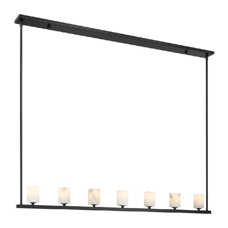 LED Chandeliers for Energy - Efficient LightingLED Chandeliers for Energy - Efficient LightingAragon 7 Light Matte Black Chandelier