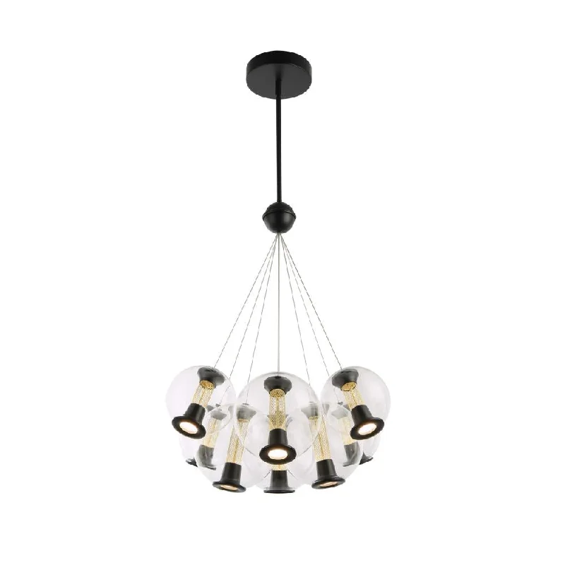 Mini Chandeliers for Adding Charm to Small SpacesMini Chandeliers for Adding Charm to Small SpacesArlo Collection 8-Light Chandelier Black