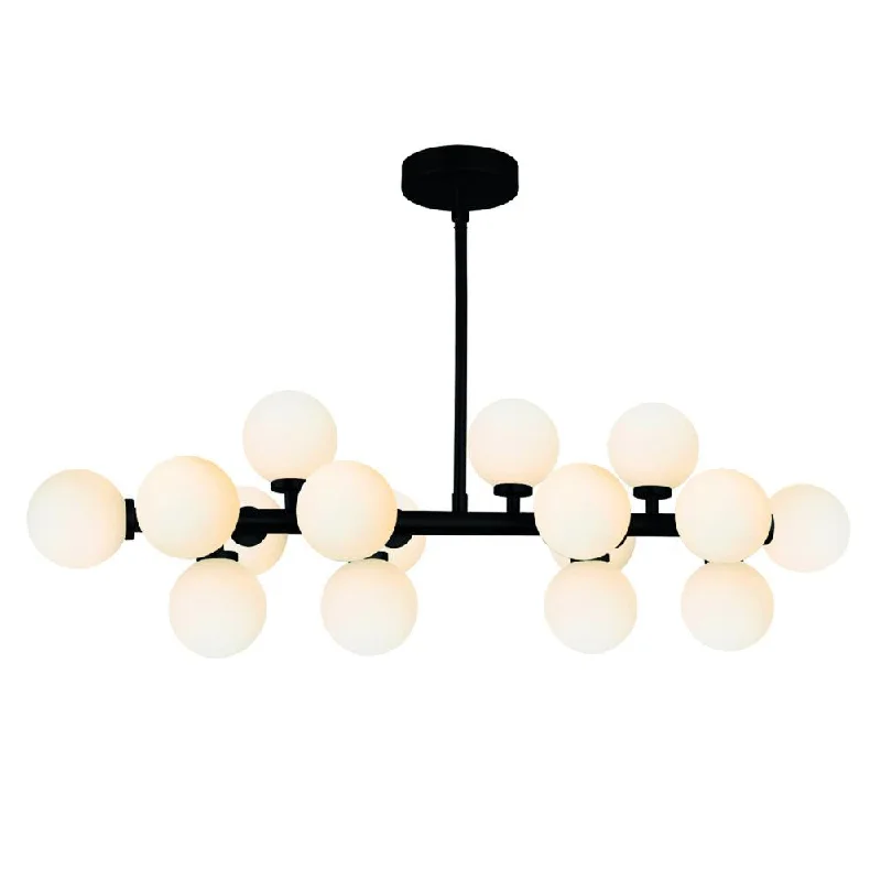 Large Chandeliers for Grand Halls and FoyersLarge Chandeliers for Grand Halls and FoyersArya 16 Light Chandelier With Black Finish Large Chandeliers for Grand Halls and FoyersLarge Chandeliers for Grand Halls and FoyersArya 16 Light Chandelier With Black Finish