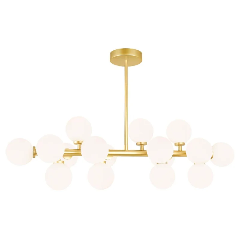 Industrial Iron Chandeliers for Loft - Inspired SpacesIndustrial Iron Chandeliers for Loft - Inspired SpacesArya 16 Light Chandelier With Satin Gold Finish