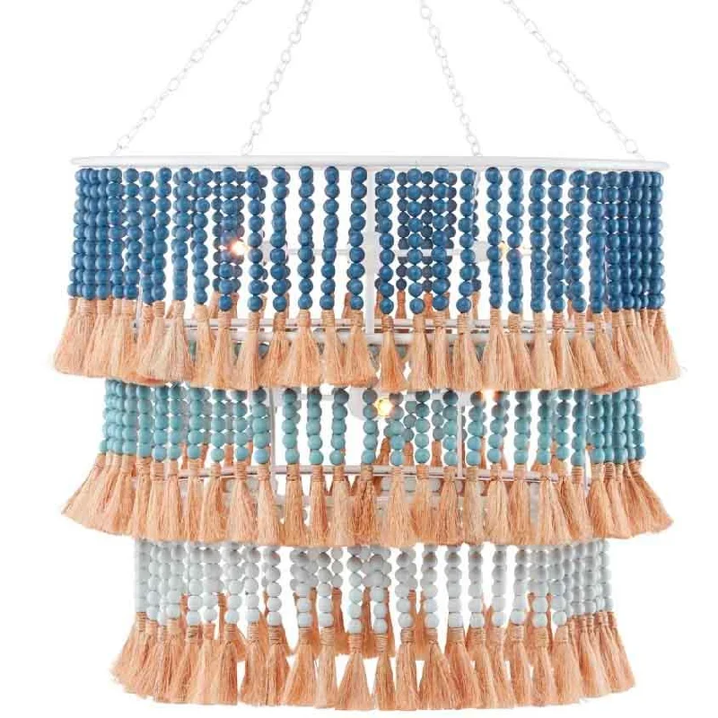 Chandeliers with Sputnik - Style Design for a Futuristic VibeChandeliers with Sputnik - Style Design for a Futuristic VibeBlue Tiered Saint Barts Chandelier