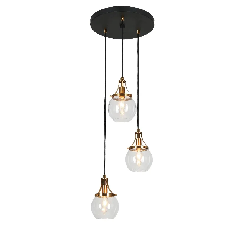 Art Deco Chandeliers for a Retro - Glam LookArt Deco Chandeliers for a Retro - Glam LookCapensis 3-Light Mini Black Chandelier
