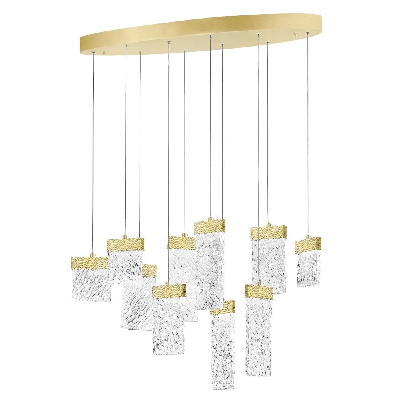 Chandeliers with Venetian Glass for a Luxurious LookChandeliers with Venetian Glass for a Luxurious LookCarolina LED Chandelier With Gold Leaf Finish