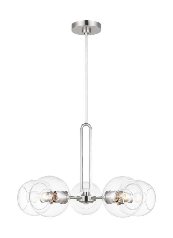 Chandeliers with Adjustable Height for Custom InstallationChandeliers with Adjustable Height for Custom InstallationCodyn Five Light Medium Chandelier