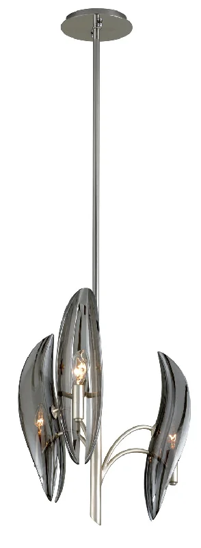 Chandeliers with Pendant Lights for a Stylish LookChandeliers with Pendant Lights for a Stylish LookCorbett Sofia 266-03 Chandelier Light - Silver Leaf