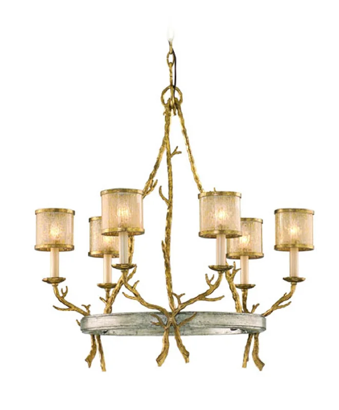 Chandeliers with Frosted Glass for a Softer Light DiffusionChandeliers with Frosted Glass for a Softer Light DiffusionParc Royale Six Light Chandelier