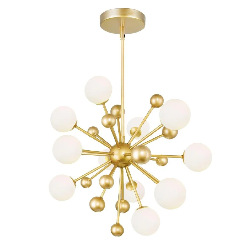 Incandescent Chandeliers for a Warm and Traditional GlowIncandescent Chandeliers for a Warm and Traditional GlowElement 11 Light Chandelier With Sun Gold Finish