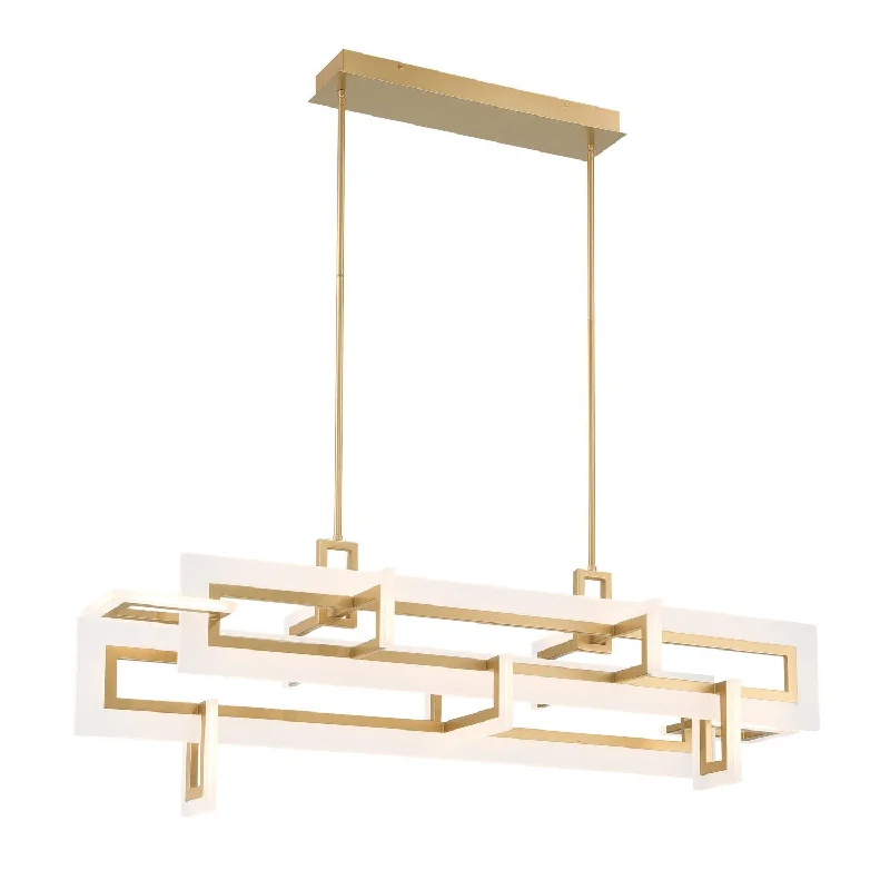 Chandeliers with Metal Frames in Copper FinishChandeliers with Metal Frames in Copper FinishInizio LED Chandelier