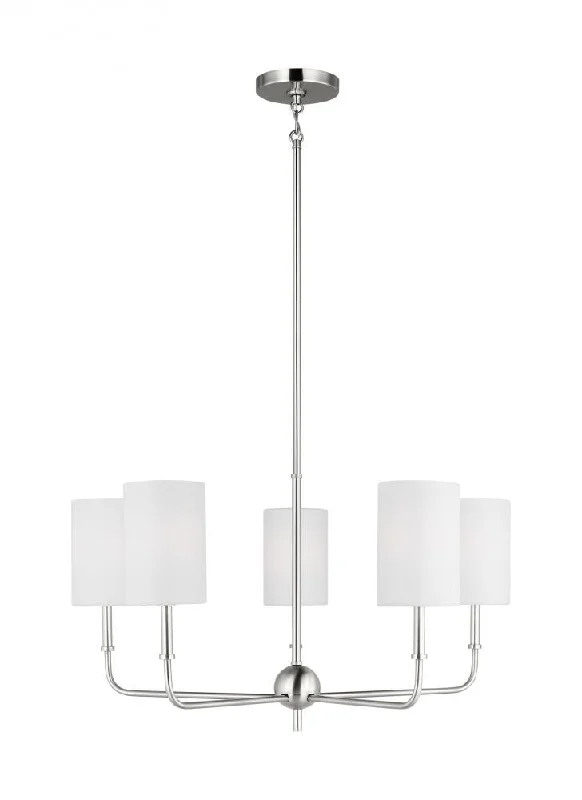 Chandeliers with Adjustable Height for Custom InstallationChandeliers with Adjustable Height for Custom InstallationFoxdale Five Light Chandelier