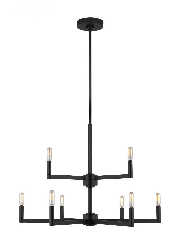 Chandeliers with Frosted Glass for a Softer Light DiffusionChandeliers with Frosted Glass for a Softer Light DiffusionFullton Nine Light Chandelier