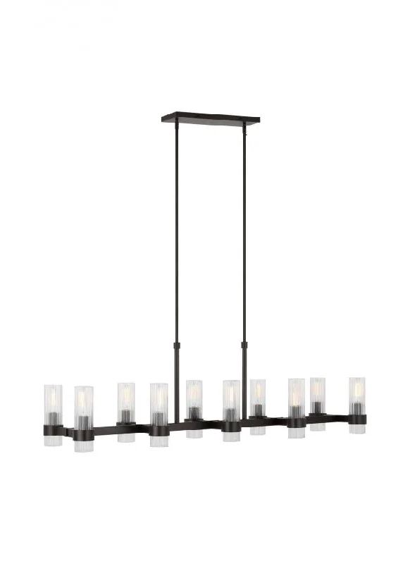 Chandeliers with Metal Frames in Gold FinishChandeliers with Metal Frames in Gold FinishGeneva Linear Chandelier