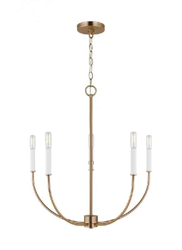 Chandeliers with Metal Frames in Silver FinishChandeliers with Metal Frames in Silver FinishGreenwich Five Light Chandelier