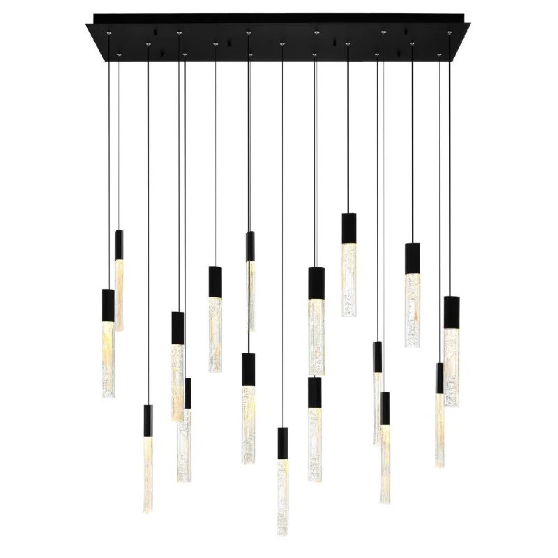Chandeliers with Venetian Glass for a Luxurious LookChandeliers with Venetian Glass for a Luxurious LookGreta Integrated LED Black Chandelier Chandeliers with Venetian Glass for a Luxurious LookChandeliers with Venetian Glass for a Luxurious LookGreta Integrated LED Black Chandelier
