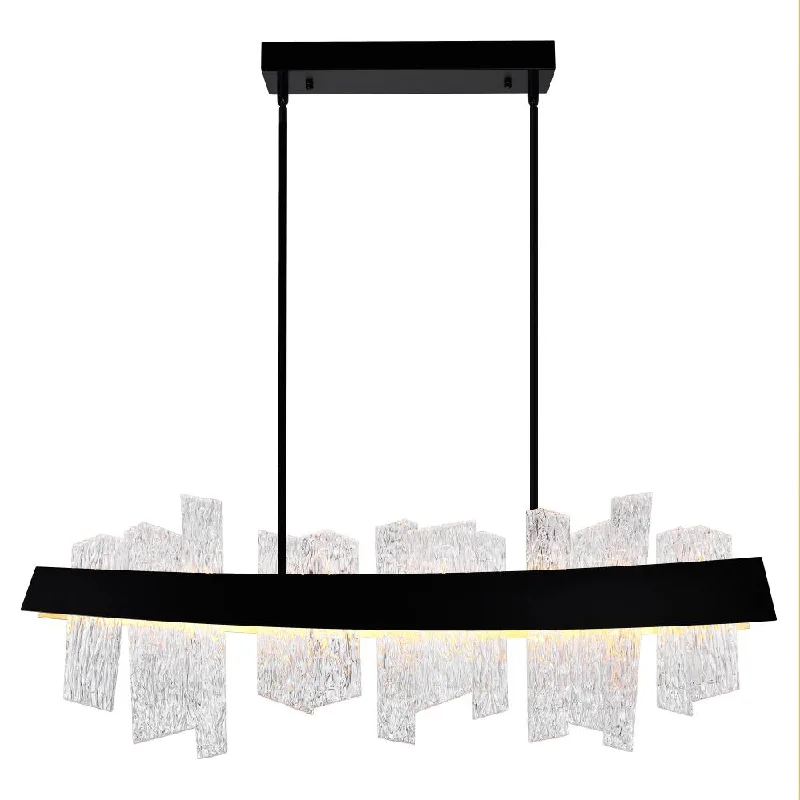 Mid - Century Modern Chandeliers for Vintage AppealMid - Century Modern Chandeliers for Vintage AppealGuadiana 39 in LED Black Chandelier