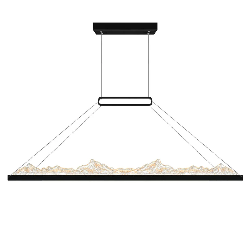 Chandeliers with Adjustable Height for Custom InstallationChandeliers with Adjustable Height for Custom InstallationHimalayas Integrated LED Black Island/Pool Table Light Chandeliers with Adjustable Height for Custom InstallationChandeliers with Adjustable Height for Custom InstallationHimalayas Integrated LED Black Island/Pool Table Light
