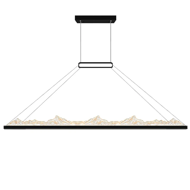 Chandeliers with Multiple Lights for Maximum IlluminationChandeliers with Multiple Lights for Maximum IlluminationHimalayas Integrated LED Black Island/Pool Table Light