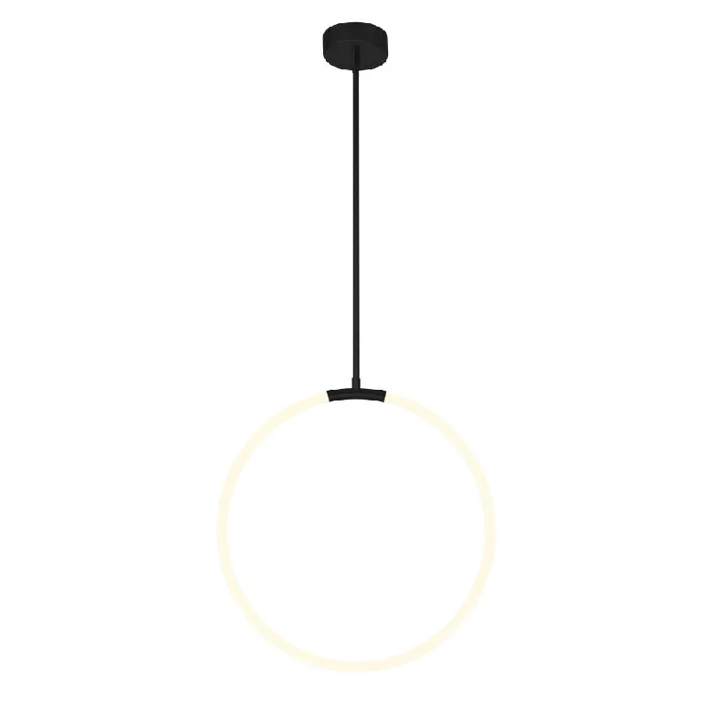 LED Chandeliers for Energy - Efficient LightingLED Chandeliers for Energy - Efficient LightingHoops 1 Light LED Chandelier With Black Finish