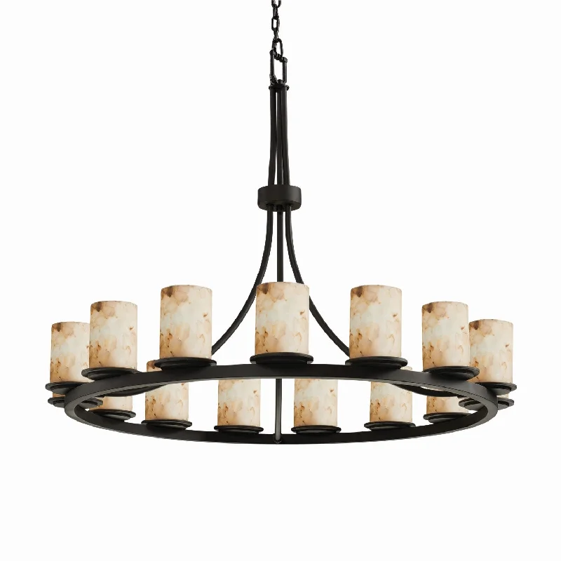Chandeliers for Low Ceilings to Avoid OvercrowdingChandeliers for Low Ceilings to Avoid OvercrowdingAlabaster Rocks 15 Light Chandelier
