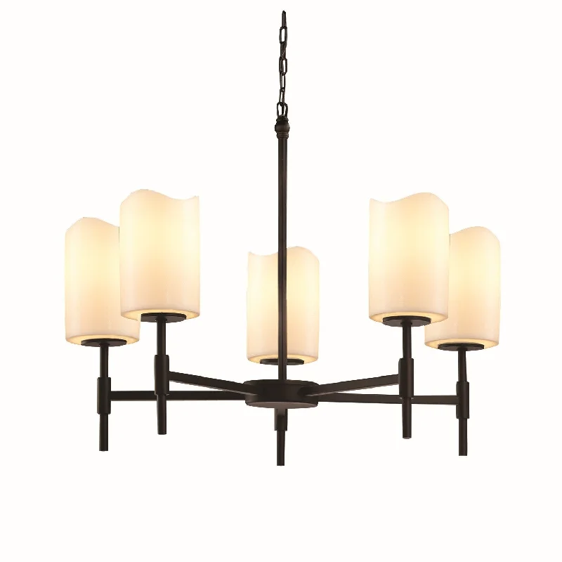 Chandeliers with Adjustable Height for Custom InstallationChandeliers with Adjustable Height for Custom InstallationCandleAria LED Chandelier