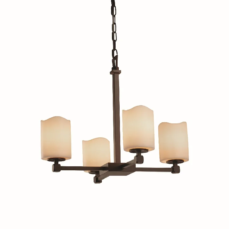 Small Chandeliers for Compact RoomsSmall Chandeliers for Compact RoomsCandleAria Four Light Chandelier