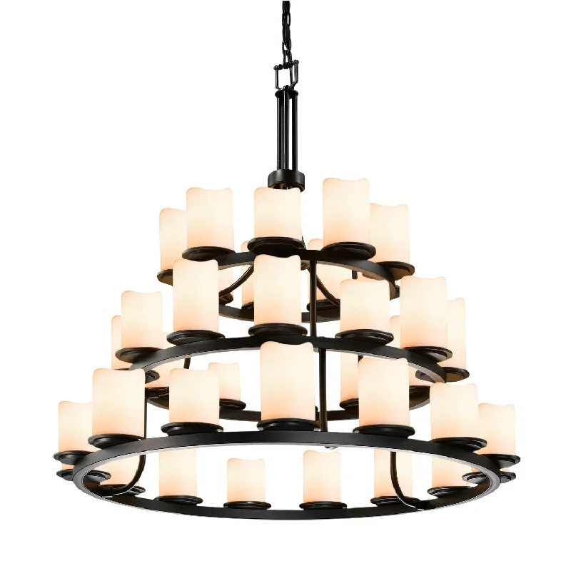 Chandeliers for Low Ceilings to Avoid OvercrowdingChandeliers for Low Ceilings to Avoid OvercrowdingCandleAria LED Chandelier