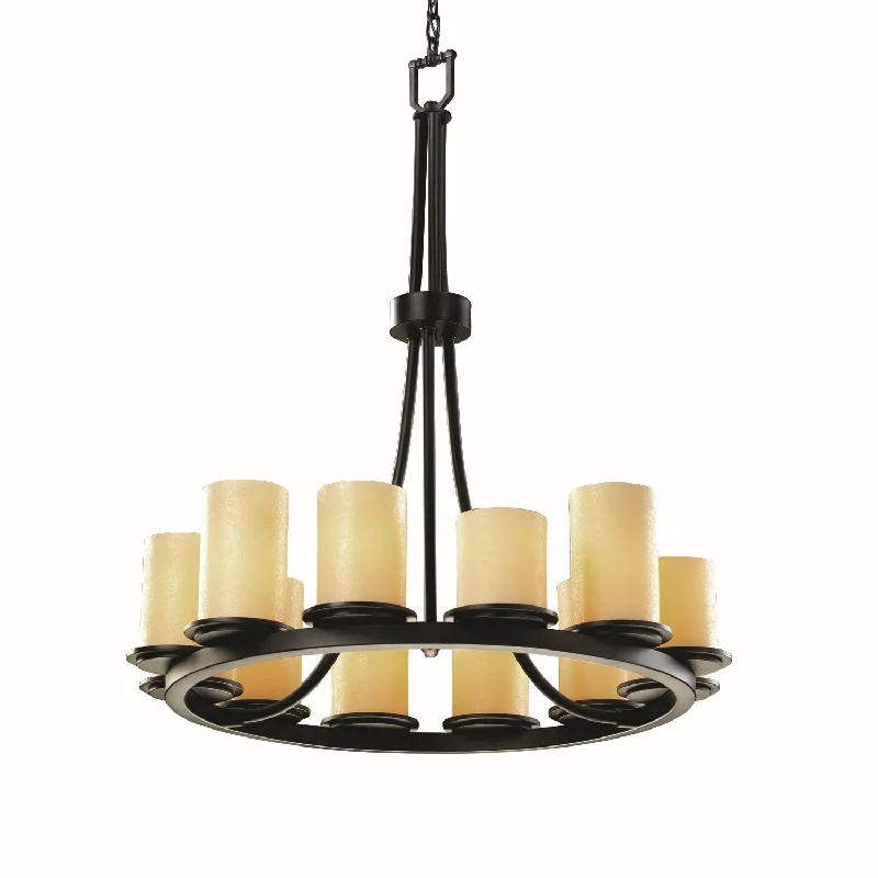 Chandeliers with Murano Glass for a High - End Artistic TouchChandeliers with Murano Glass for a High - End Artistic TouchCandleAria LED Chandelier