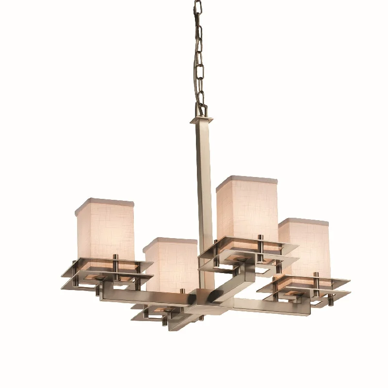 Oversized Chandeliers as a Statement Piece in Living RoomsOversized Chandeliers as a Statement Piece in Living RoomsTextile LED Chandelier