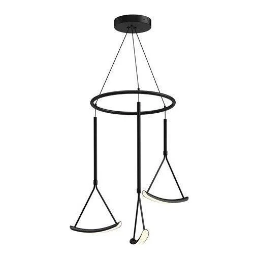 Chandeliers with Colored Glass for a Splash of ColorChandeliers with Colored Glass for a Splash of ColorMobil 27" Chandelier