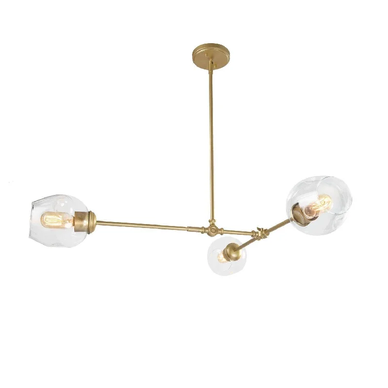 Mini Chandeliers for Adding Charm to Small SpacesMini Chandeliers for Adding Charm to Small SpacesLabycaritasy 3-Light Large Gold Chandelier
