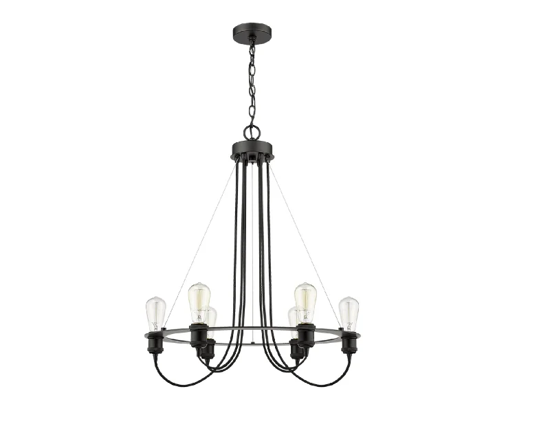Chandeliers with Metal Frames in Copper FinishChandeliers with Metal Frames in Copper FinishLainey 6 Light Black Chandelier Chandeliers with Metal Frames in Copper FinishChandeliers with Metal Frames in Copper FinishLainey 6 Light Black Chandelier