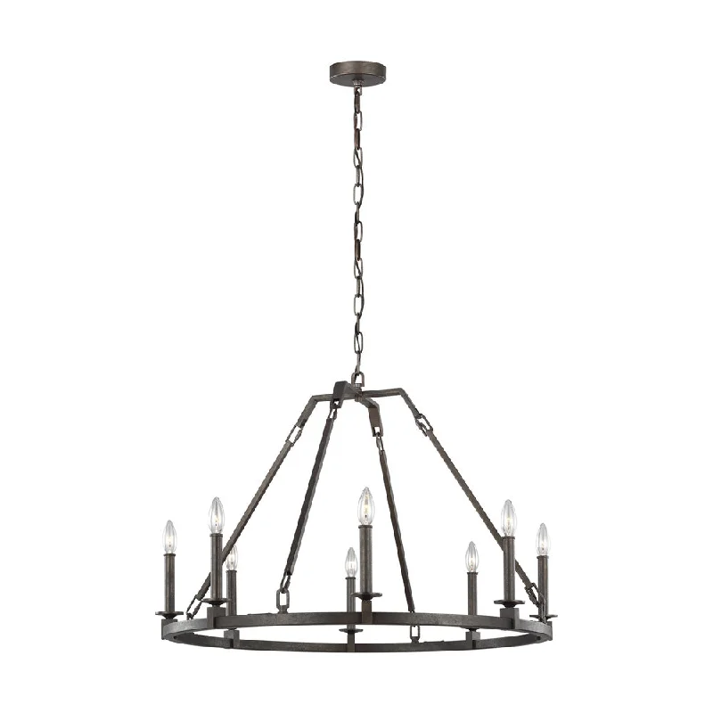 Chandeliers with Metal Frames in Bronze FinishChandeliers with Metal Frames in Bronze FinishLanden Medium Chandelier