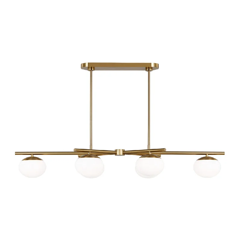 Oversized Chandeliers as a Statement Piece in Living RoomsOversized Chandeliers as a Statement Piece in Living RoomsLune Medium Linear Chandelier