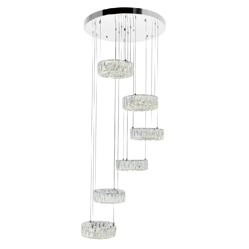 French Country Chandeliers with a Romantic AuraFrench Country Chandeliers with a Romantic AuraMadeline LED Chandelier With Chrome Finish