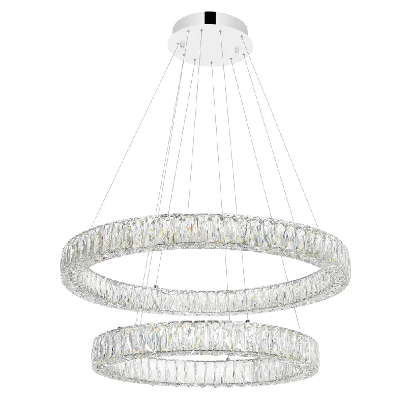 Chandeliers with Candle - Style Bulbs for a Classic AestheticChandeliers with Candle - Style Bulbs for a Classic AestheticMadeline LED Chandelier With Chrome Finish
