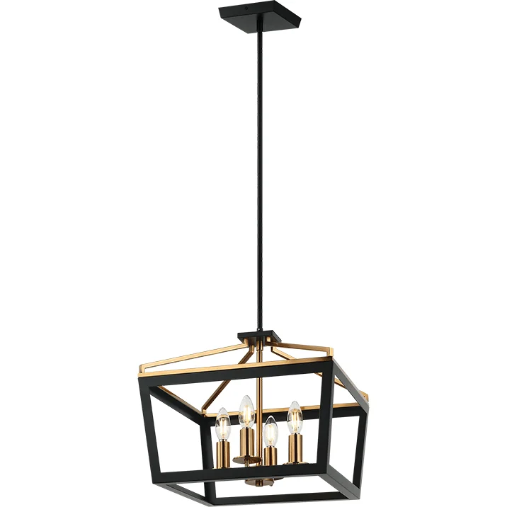 Chandeliers with Frosted Glass for a Softer Light DiffusionChandeliers with Frosted Glass for a Softer Light DiffusionMavonshire 4-Light Chandelier