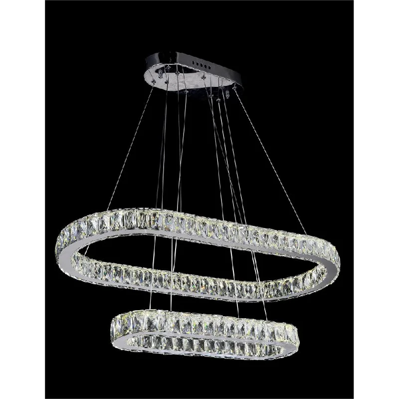 Chandeliers with Candle - Style Bulbs for a Classic AestheticChandeliers with Candle - Style Bulbs for a Classic AestheticMilan LED Chandelier With Chrome Finish