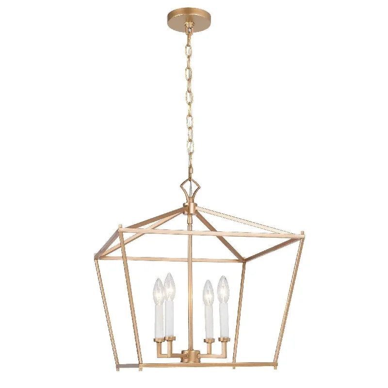 Chandeliers for Dining Rooms to Set the Mood for MealsChandeliers for Dining Rooms to Set the Mood for MealsMizuna 4-Light Small Gold Chandelier