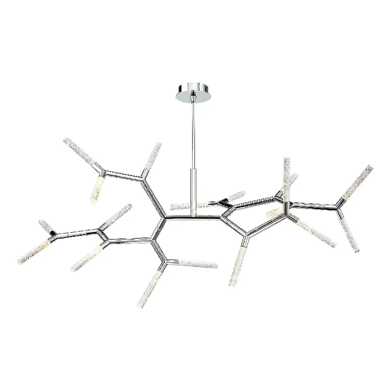 Chandeliers with Adjustable Arms for Directional LightingChandeliers with Adjustable Arms for Directional LightingKryptonite 55" Horizontal LED Chandelier
