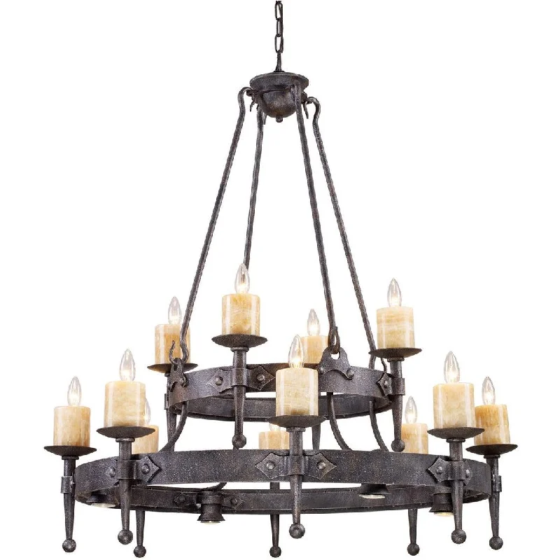 Chandeliers for Dining Rooms to Set the Mood for MealsChandeliers for Dining Rooms to Set the Mood for MealsMoonlight Rust 12-Light Chandelier