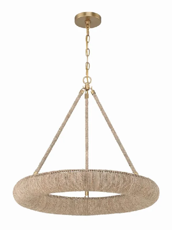 French Country Chandeliers with a Romantic AuraFrench Country Chandeliers with a Romantic AuraOakley Integrated LED Soft Gold Chandelier