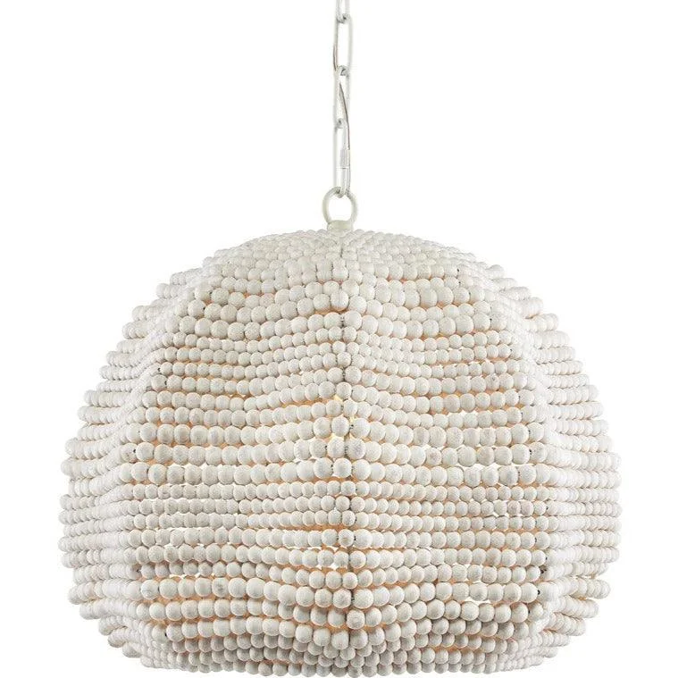 Victorian - Inspired Chandeliers with Ornate DetailsVictorian - Inspired Chandeliers with Ornate DetailsOctavia Whitewash Beads Pendant