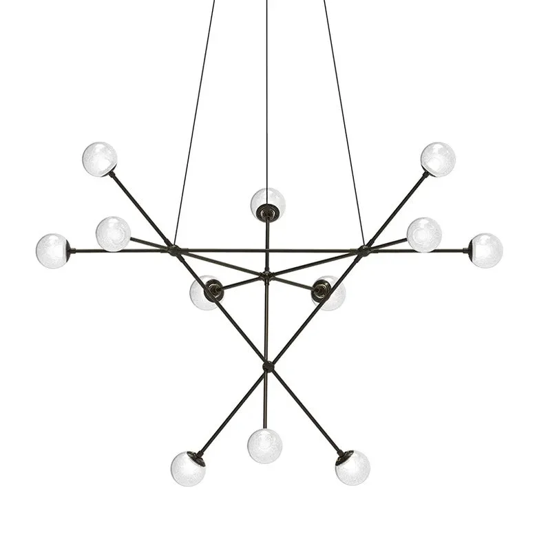 Chandeliers with Adjustable Arms for Directional LightingChandeliers with Adjustable Arms for Directional LightingProton Alpha Chandelier
