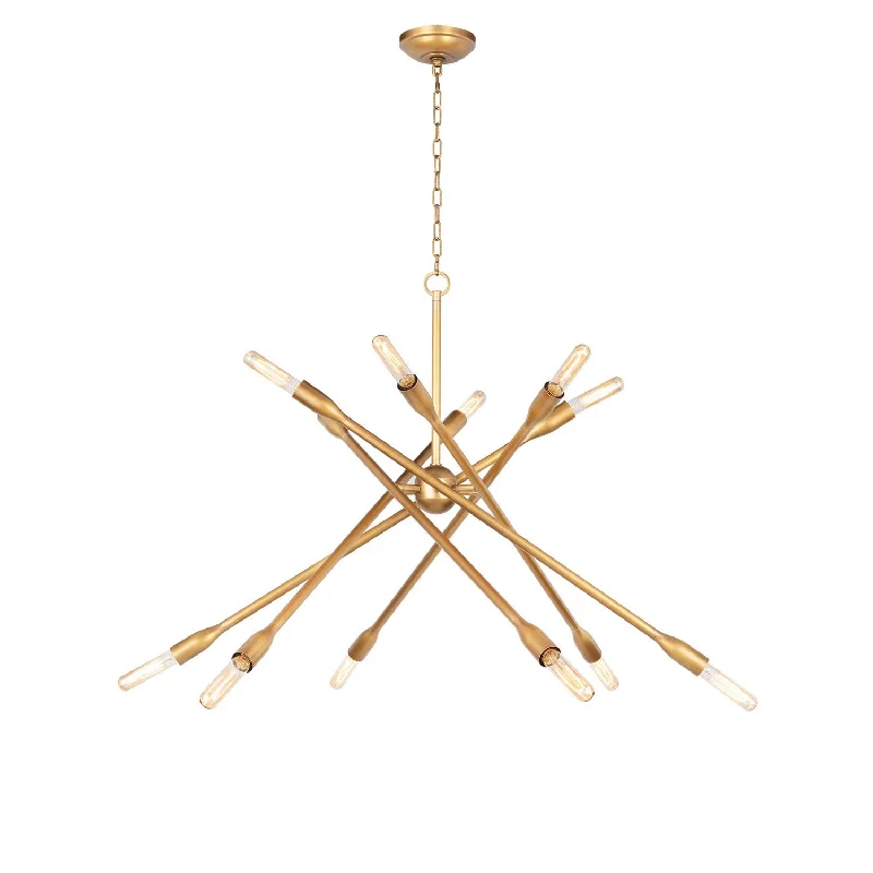 Traditional Brass Chandeliers for Classic InteriorsTraditional Brass Chandeliers for Classic InteriorsRegina Andrew 16-1425NB Chandelier Light - Natural Brass
