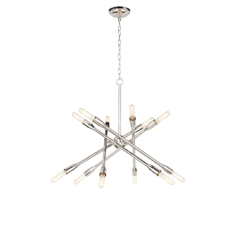 Chandeliers with Murano Glass for a High - End Artistic TouchChandeliers with Murano Glass for a High - End Artistic TouchRegina Andrew 16-1428PN Chandelier Light - Polished Nickel