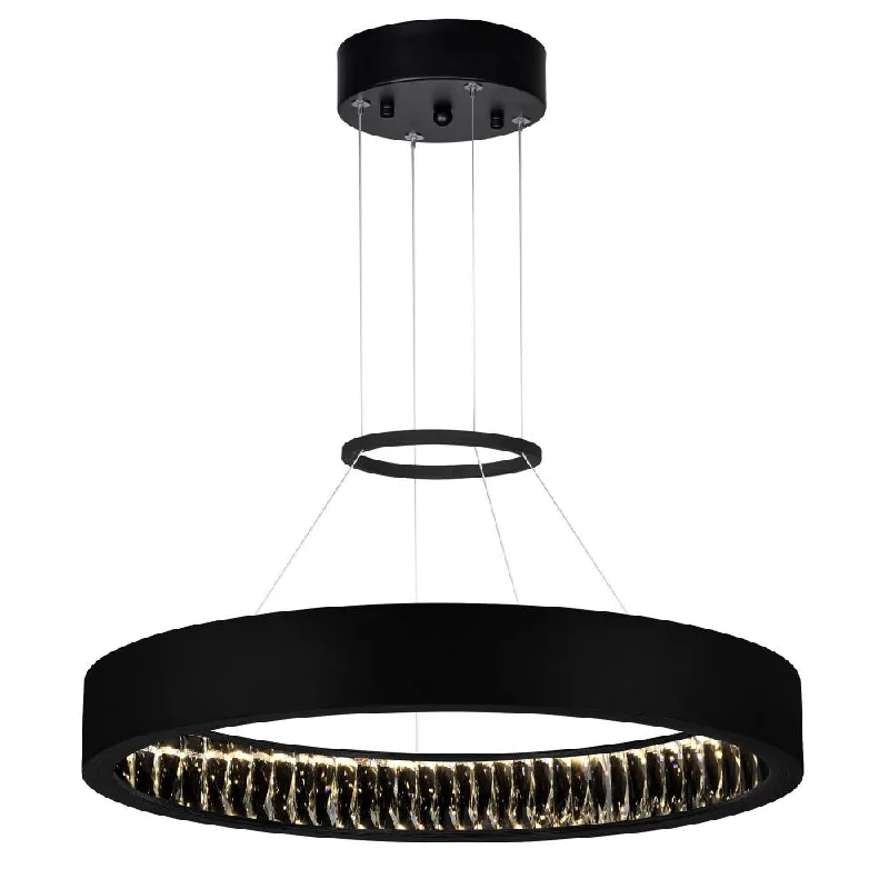 Incandescent Chandeliers for a Warm and Traditional GlowIncandescent Chandeliers for a Warm and Traditional GlowRosalina LED Chandelier With Matte Black Finish