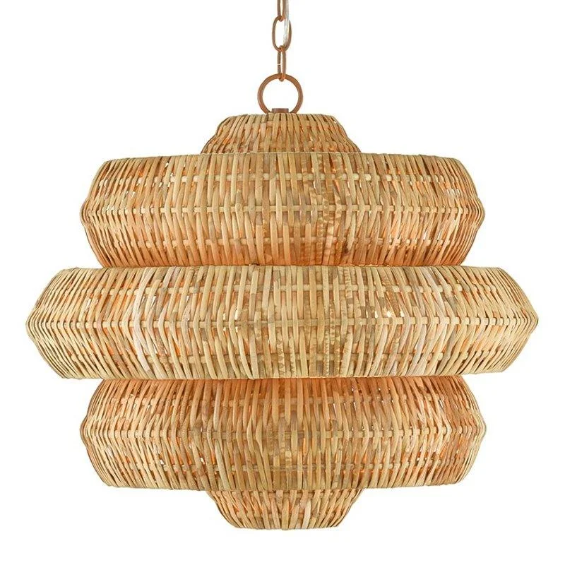 Victorian - Inspired Chandeliers with Ornate DetailsVictorian - Inspired Chandeliers with Ornate DetailsSmall Rattan Antibes Chandelier