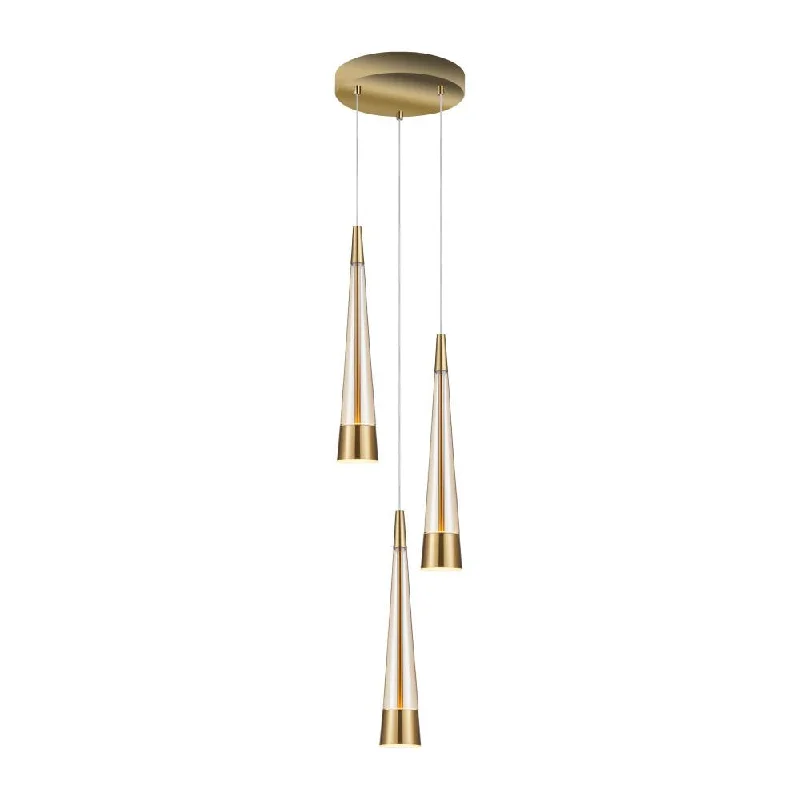 Chandeliers with Sputnik - Style Design for a Futuristic VibeChandeliers with Sputnik - Style Design for a Futuristic VibeSunnyvale Collection 3-Light Chandelier Brass